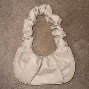 Cute cream clutch